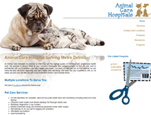 Tablet Screenshot of animalcareonline.com